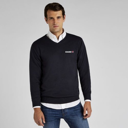 Case Ih Mens Arundel V Neck Longsleeve Sweater 1