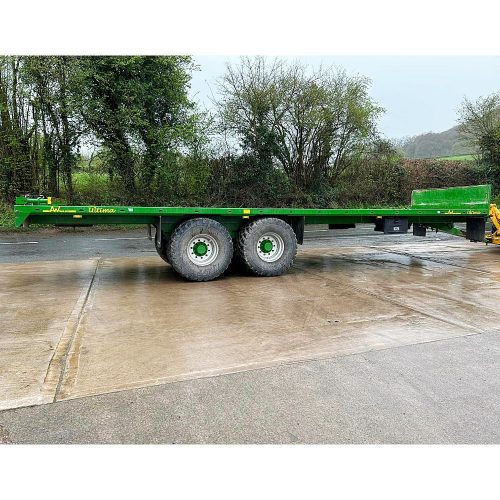 Used Aw 18t Ultima Flat Bale Trailer 3