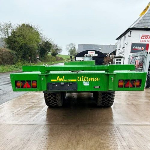 Used Aw 18t Ultima Flat Bale Trailer 4