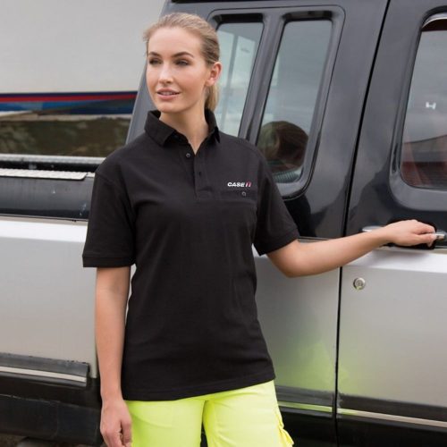 Case Ih Premium Workguard Apexpolo Shirt Black3