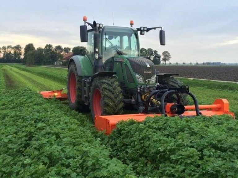 Agricultural Flail Mower With Forged Blades